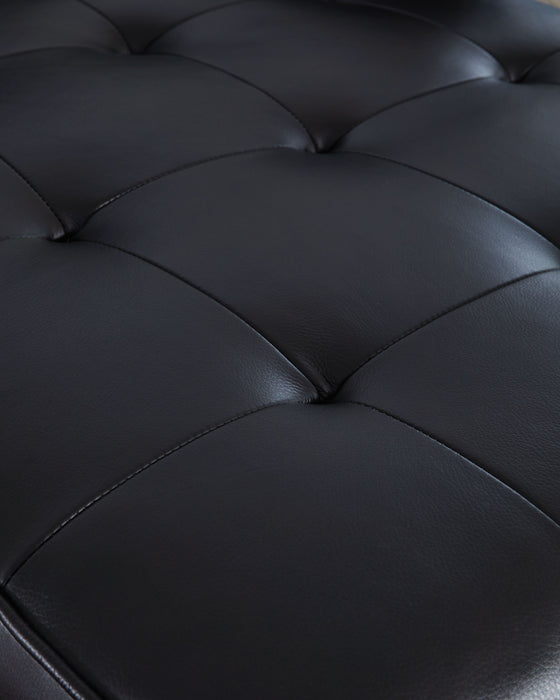 Bryceview - Onyx - Sofa - Leather Match