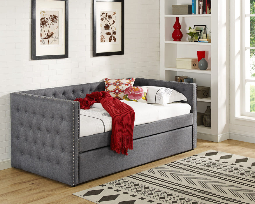 Trina - Daybed Back Side Rail - Gray