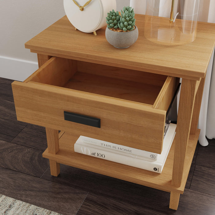 Oak Park - Open Back Nightstand