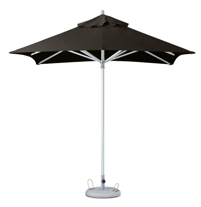 Polyester Square Market Patio Umbrella - Black