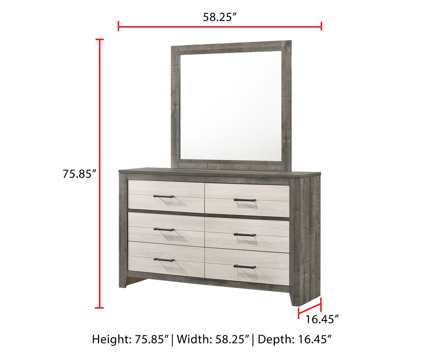 Rhett - Dresser Top - White