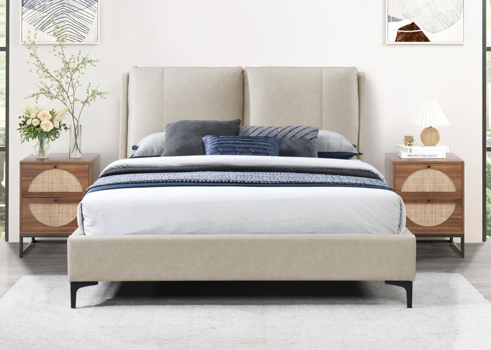 Fully Upholstered Bed