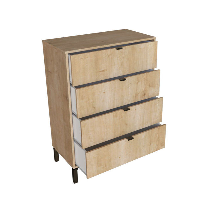 Four Drawer Dresser - Natural