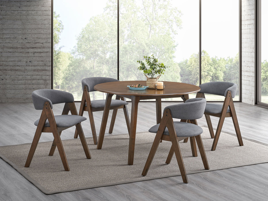 Keiki - Round Dining Table - Walnut