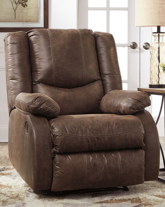 Bladewood - Coffee - Zero Wall Recliner - Faux Leather