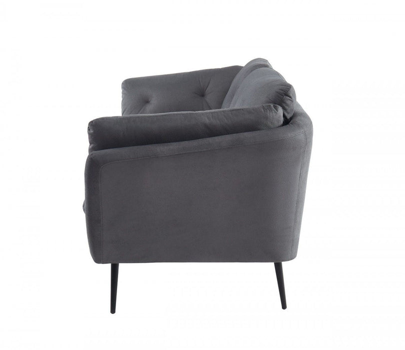 Sofa & Black Legs - Gray