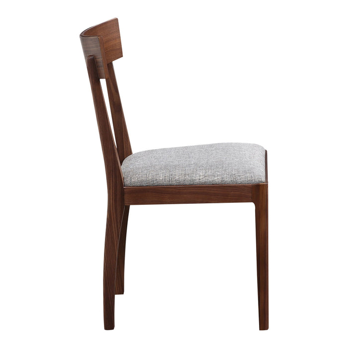 Leone - Dining Chair Chair (Set of 2) - Walnut Brown