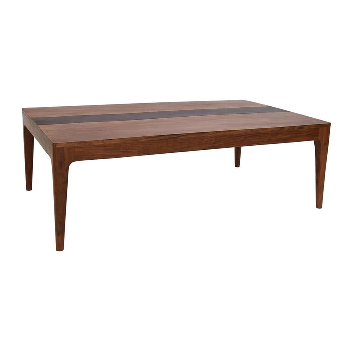 Wood Dining Table - Natural Brown