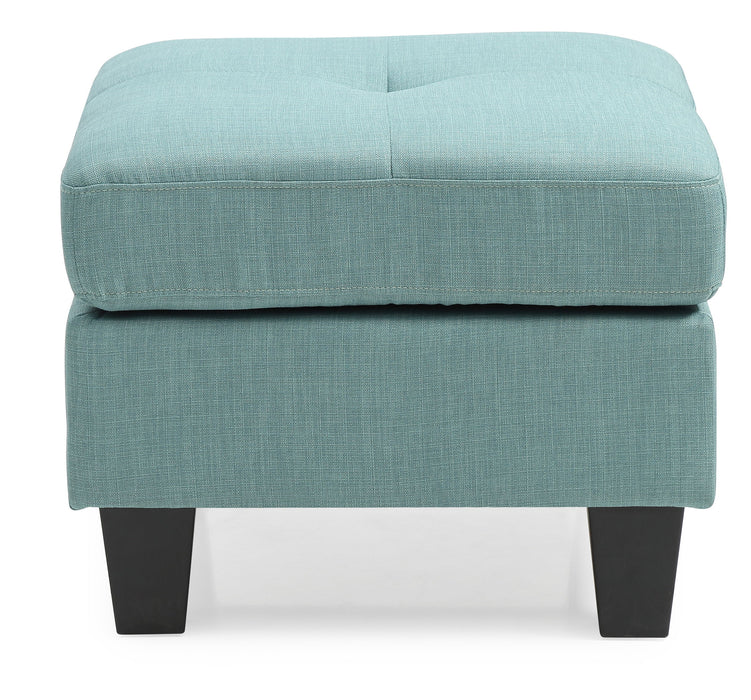 Newbury - G500-O Ottoman - Teal