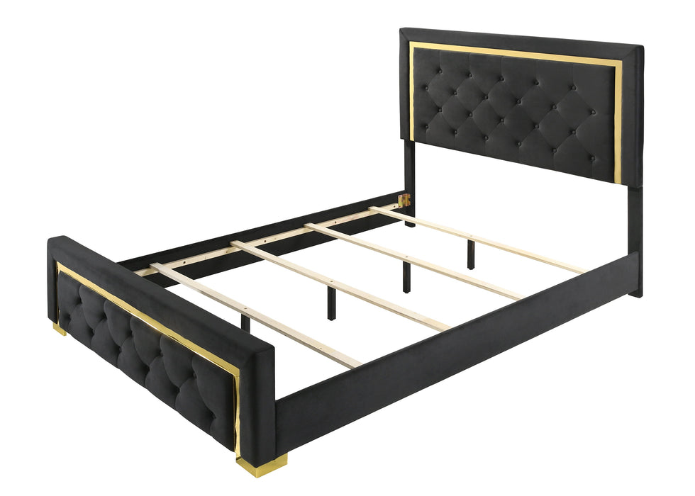 Pepe - Queen Headboard / Footboard - Black