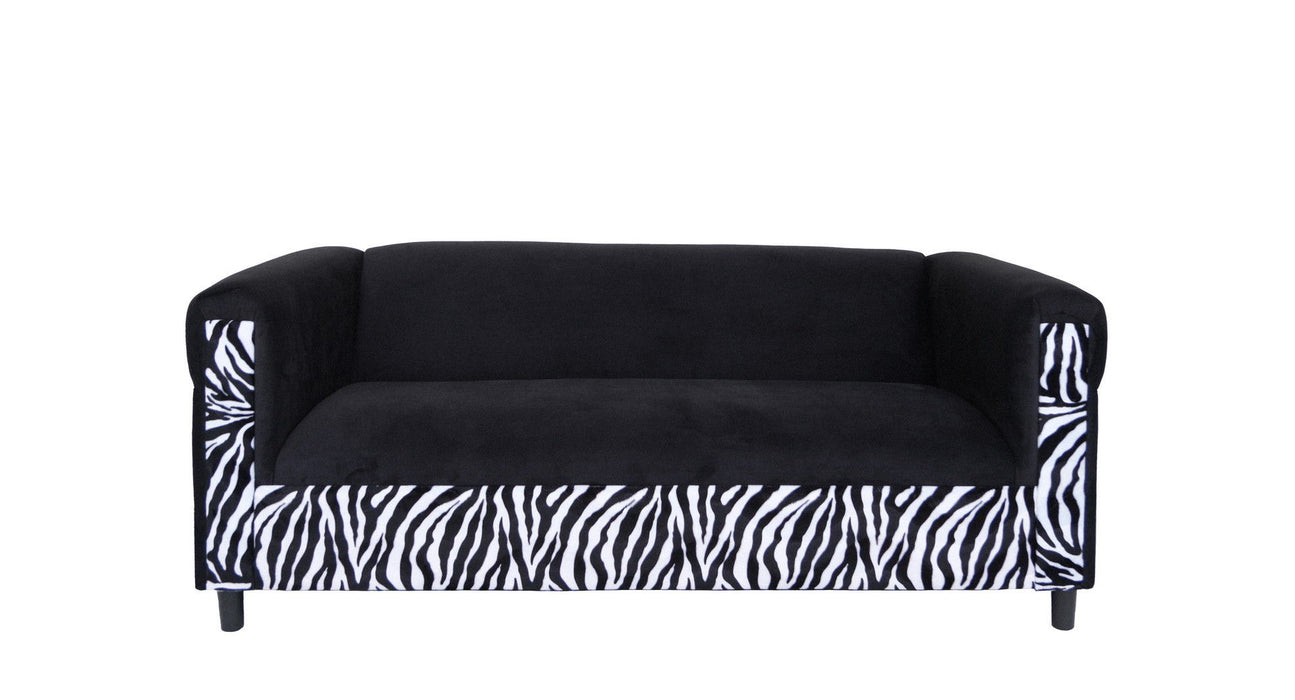 Velvet Sofa - Black