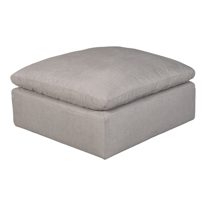 Terra - Condo Ottoman Livesmart Fabric - Light Gray