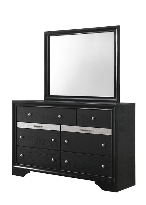 Regata - Dresser Top - Black / Silver