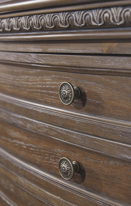 Charmond - Brown - Five Drawer Chest