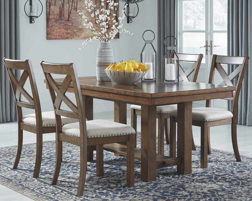 Moriville - Grayish Brown - Rectangular Dining Room Extension Table