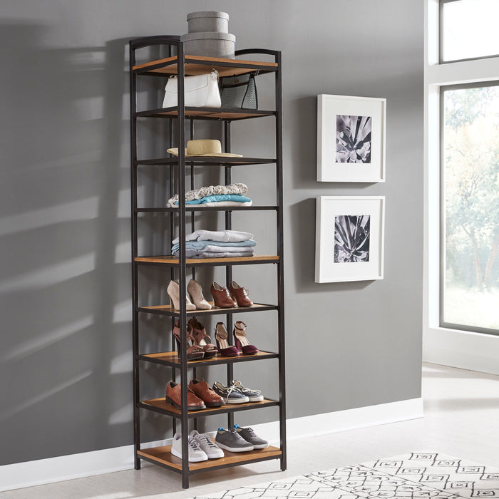 Modern - Craftsman Closet Wall Shelf Unit