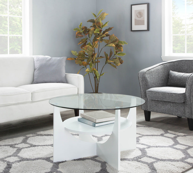 U - Shaped Contemporary Coffee Table