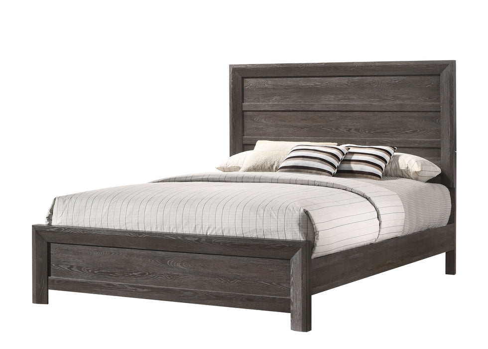 Adelaide - Queen Headboard, Footboard - Gray