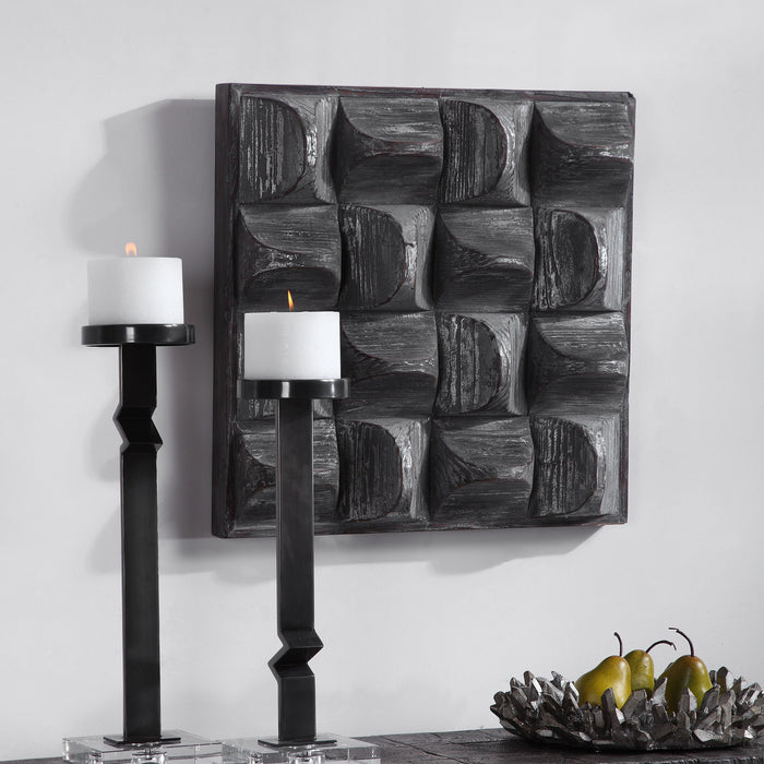 Pickford - Wood Wall Decor - Dark Gray