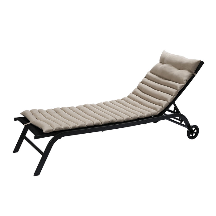 Outdoor Lounge Chair Cushion Replacement Patio Funiture Seat Cushion Chaise - Fabric