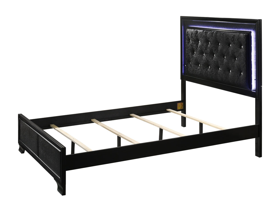 Micah - Full Headboard, Footboard - Black