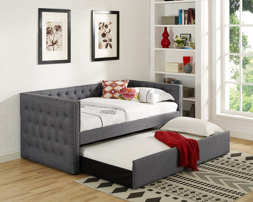 Trina - Daybed Back Side Rail - Gray