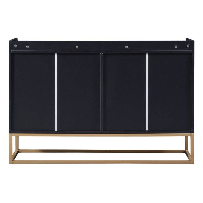 Modern Sideboard Elegant Buffet Cabinet With Large Storage Space For Dining Room, Entryway