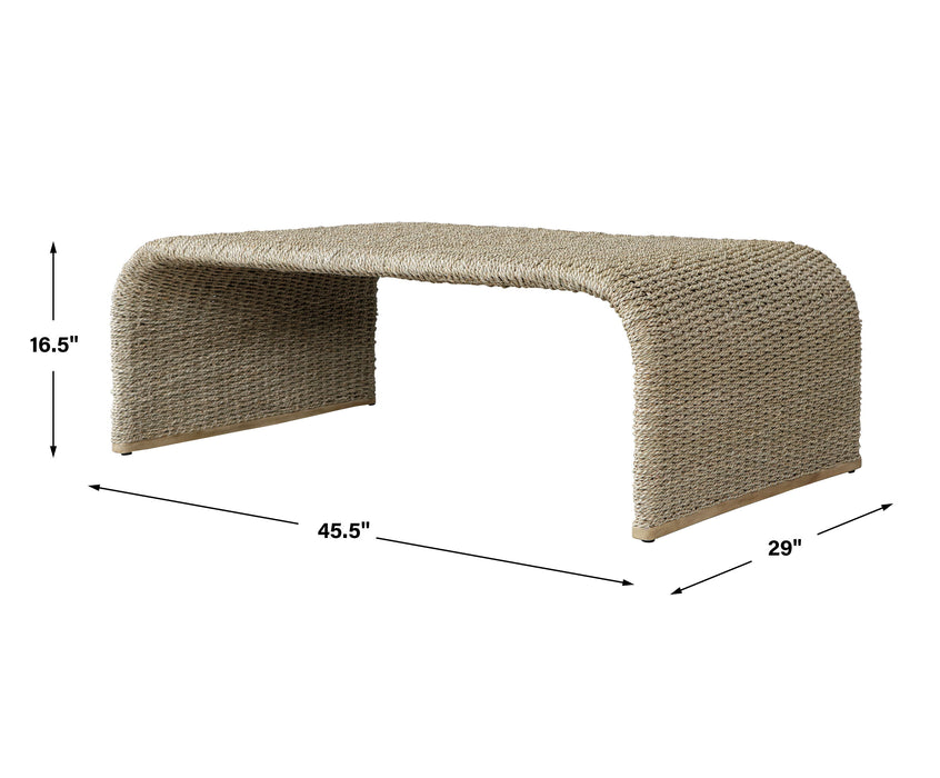 Calabria - Woven Seagrass Coffee Table