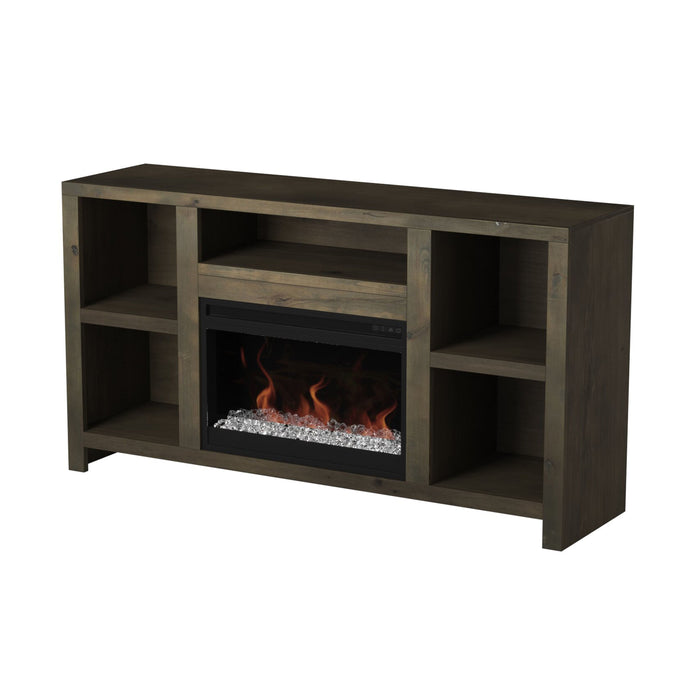 Joshua Creek - 62" Electric Fireplace TV Stand - Barnwood