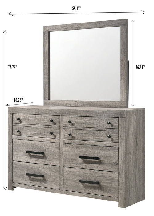 Tundra - Dresser Top - Gray