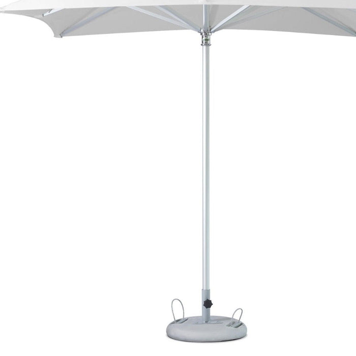 Polyester Square Market Patio Umbrella - White