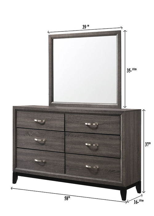 Akerson - Dresser Top - Gray