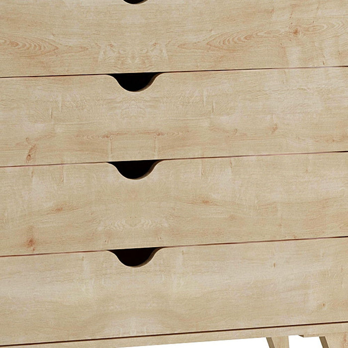 Five Drawer Dresser - Natural