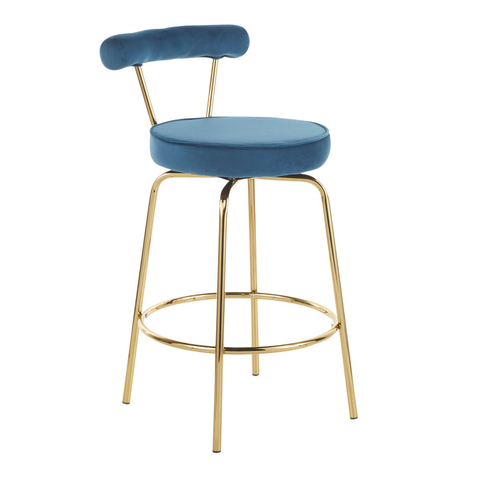 Rhonda - Glam Counter Stool (Set of 2)