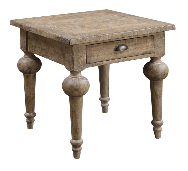 Interlude - End Table - Sandstone Buff