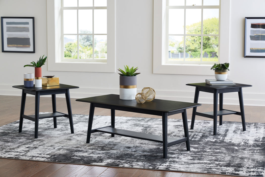 Westmoro - Black - Occasional Table Set (Set of 3)