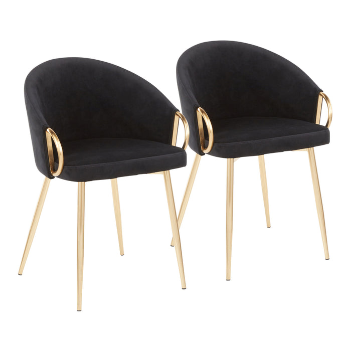 Claire - Contemporary / Glam Chair (Set of 2)