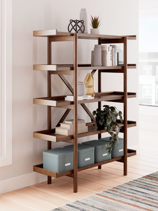 Lyncott - Brown - Bookcase