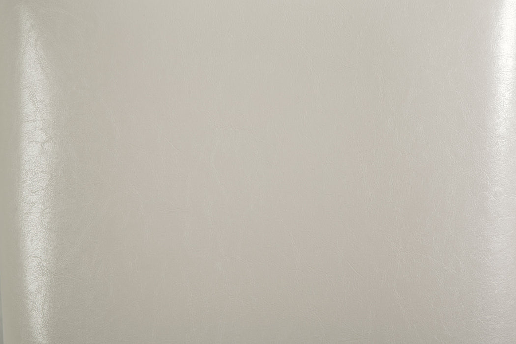 Leektree - Ivory / Brown - Upholstered Barstool (Set of 2)