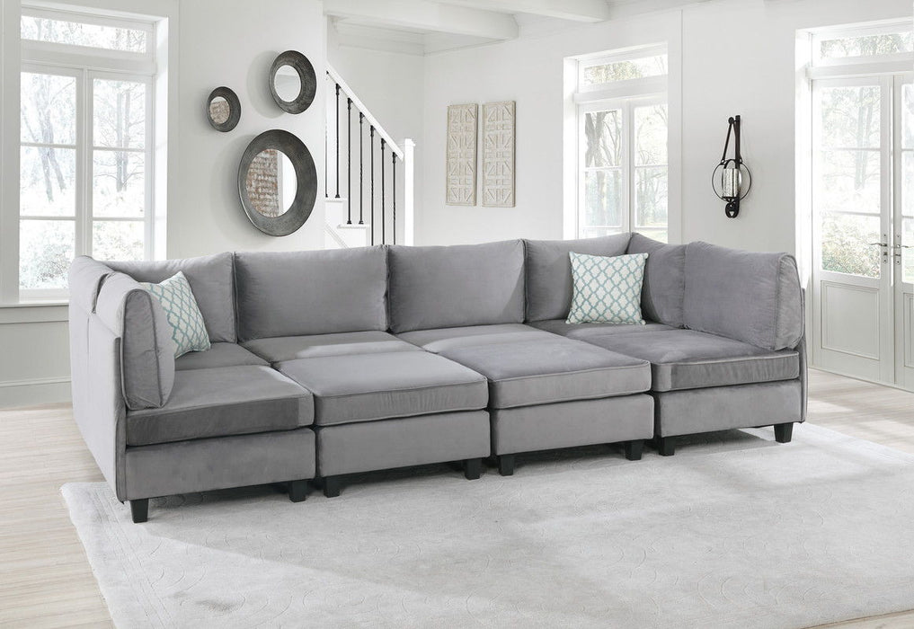 Zelmira - Velvet Sctional Sofa