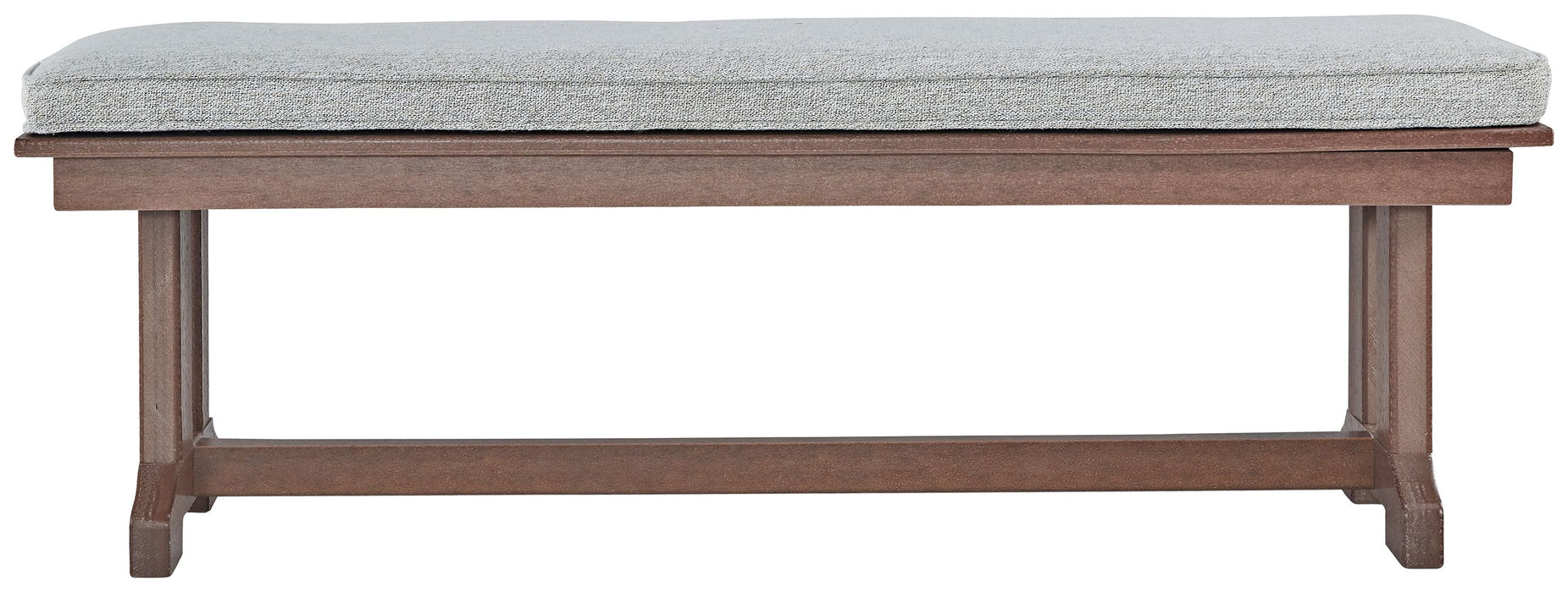 Emmeline - Brown - Bench With Cushion