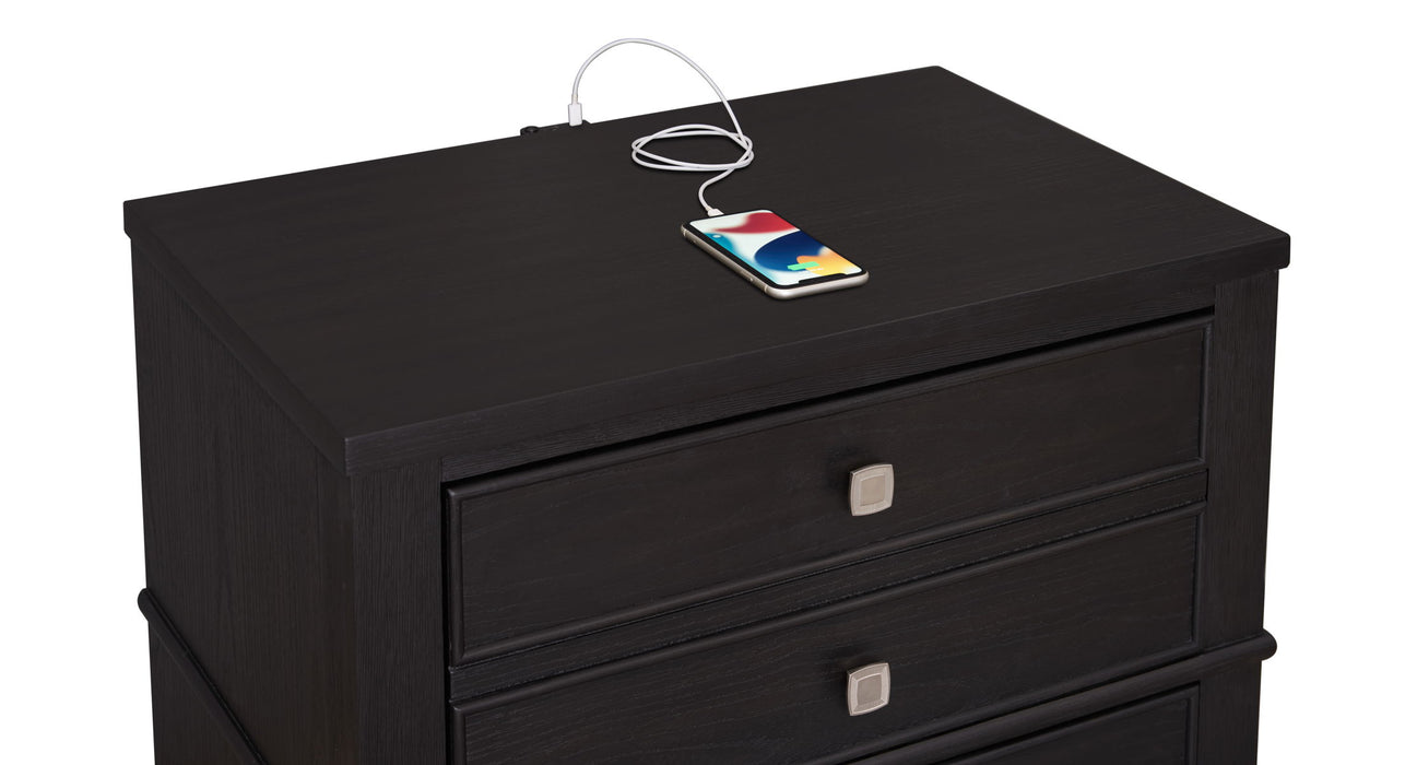 B0194A - Nightstand - Black