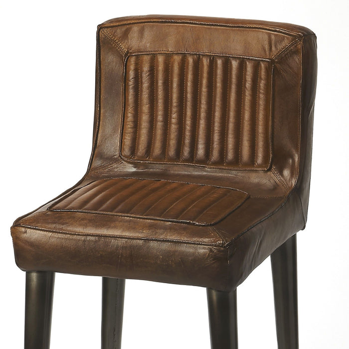 42" Bar Chair - Brown / Black