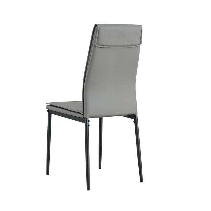 Dining Chairs With Metal Leg (Set of 4)