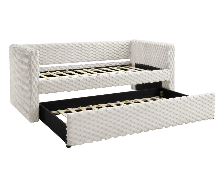 Molly - Daybed Back Side Rail - White Dove