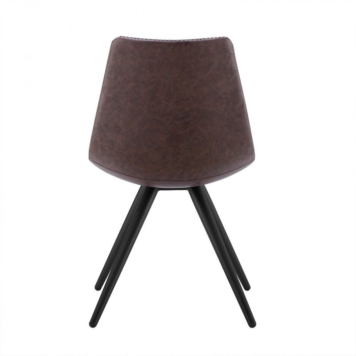 Modern Dining Chairs (Set of 2) - Brown