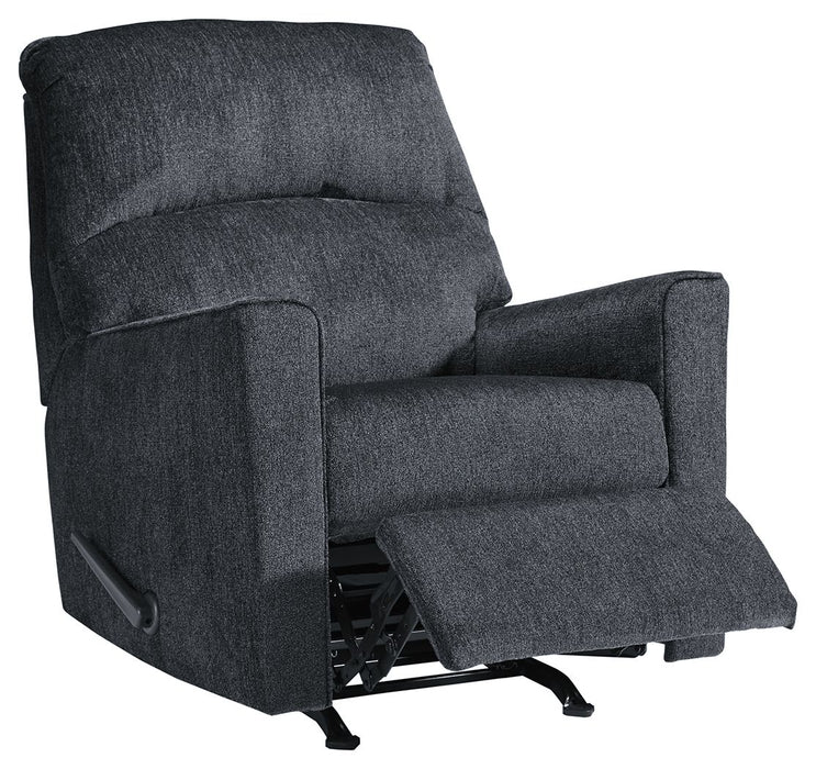 Altari - Slate - Rocker Recliner - Fabric