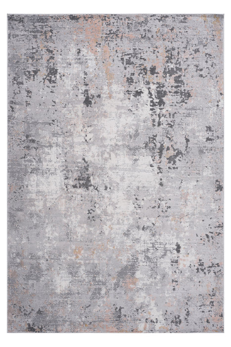 Abstract Non-Shedding Living Room Bedroom Dining Home Office Stylish And Stain Resistant Area Rug - Gray / Multi