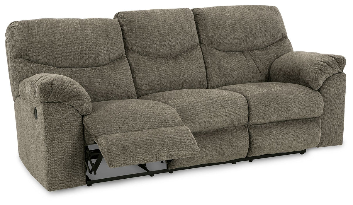 Alphons - Putty - Reclining Sofa - Fabric