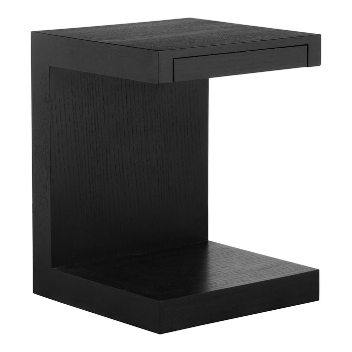 Zio - Sidetable - Black Oak